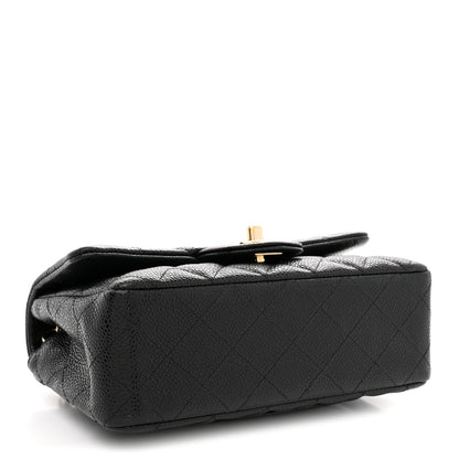 Chanel Caviar Quilted Mini Rectangular Flap Black 4 of 10