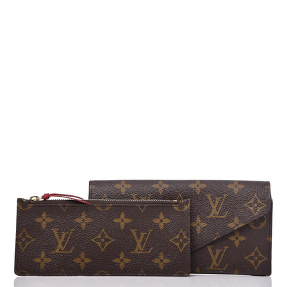 Louis Vuitton Monogram Josephine Wallet Red 13 of 13