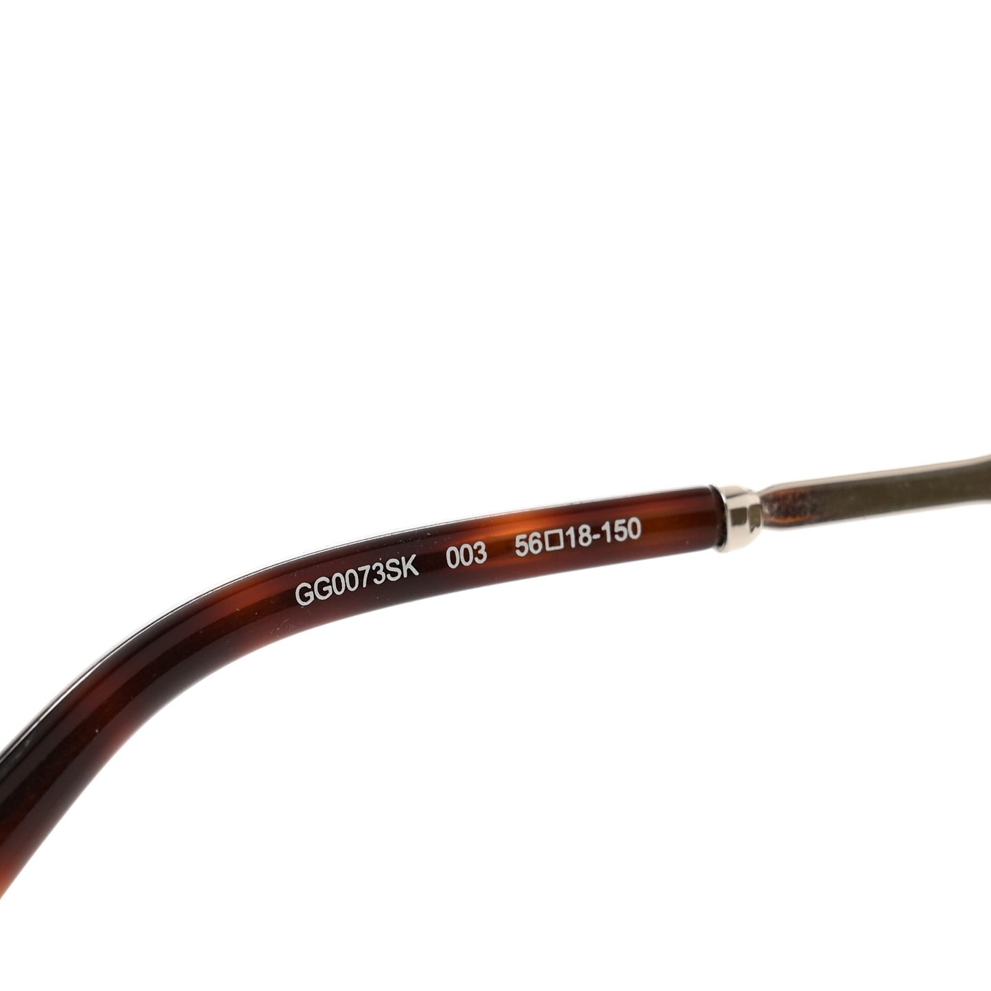 Acetate Sunglasses GG0073SK Tortoise