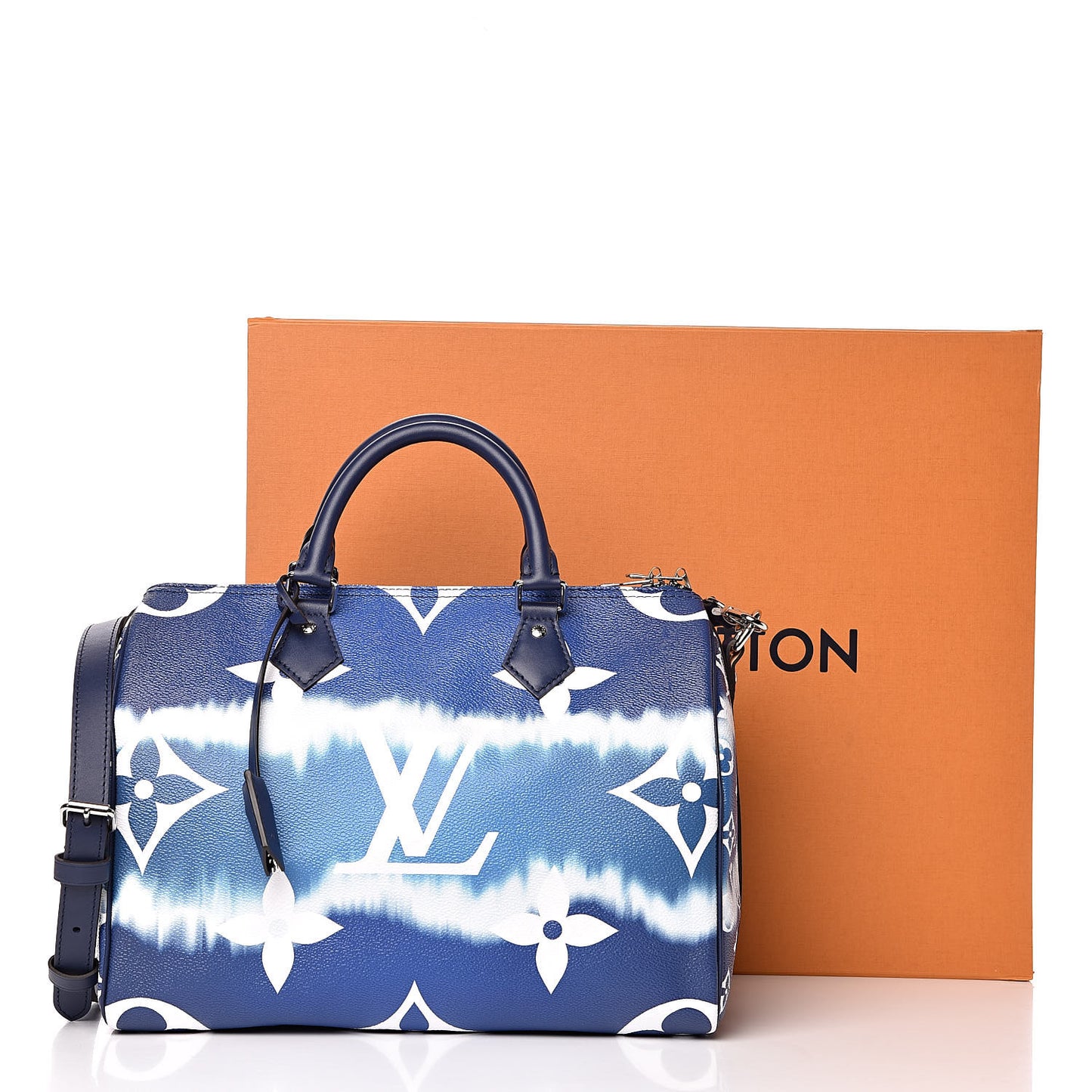 Monogram Escale Speedy Bandouliere 30 Blue