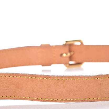 Louis Vuitton Vachetta 25mm Adjustable Shoulder Strap VVN 4 of 5