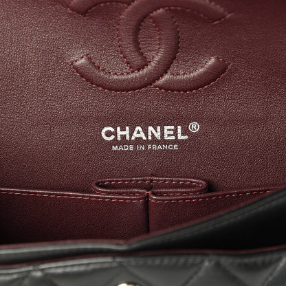 Chanel Lambskin Quilted Small Double Flap Black 6 of 14