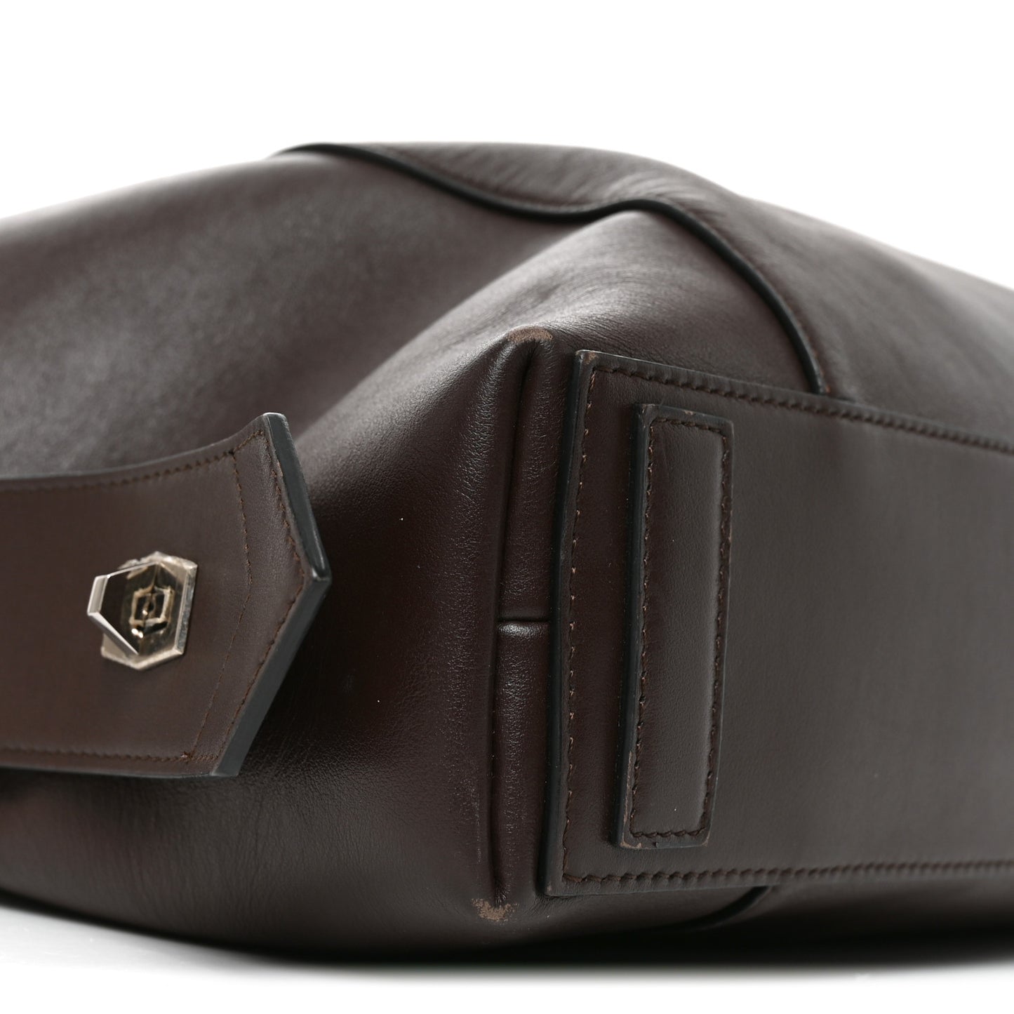 Smooth Calfskin Medium Soft Antigona Aubergine