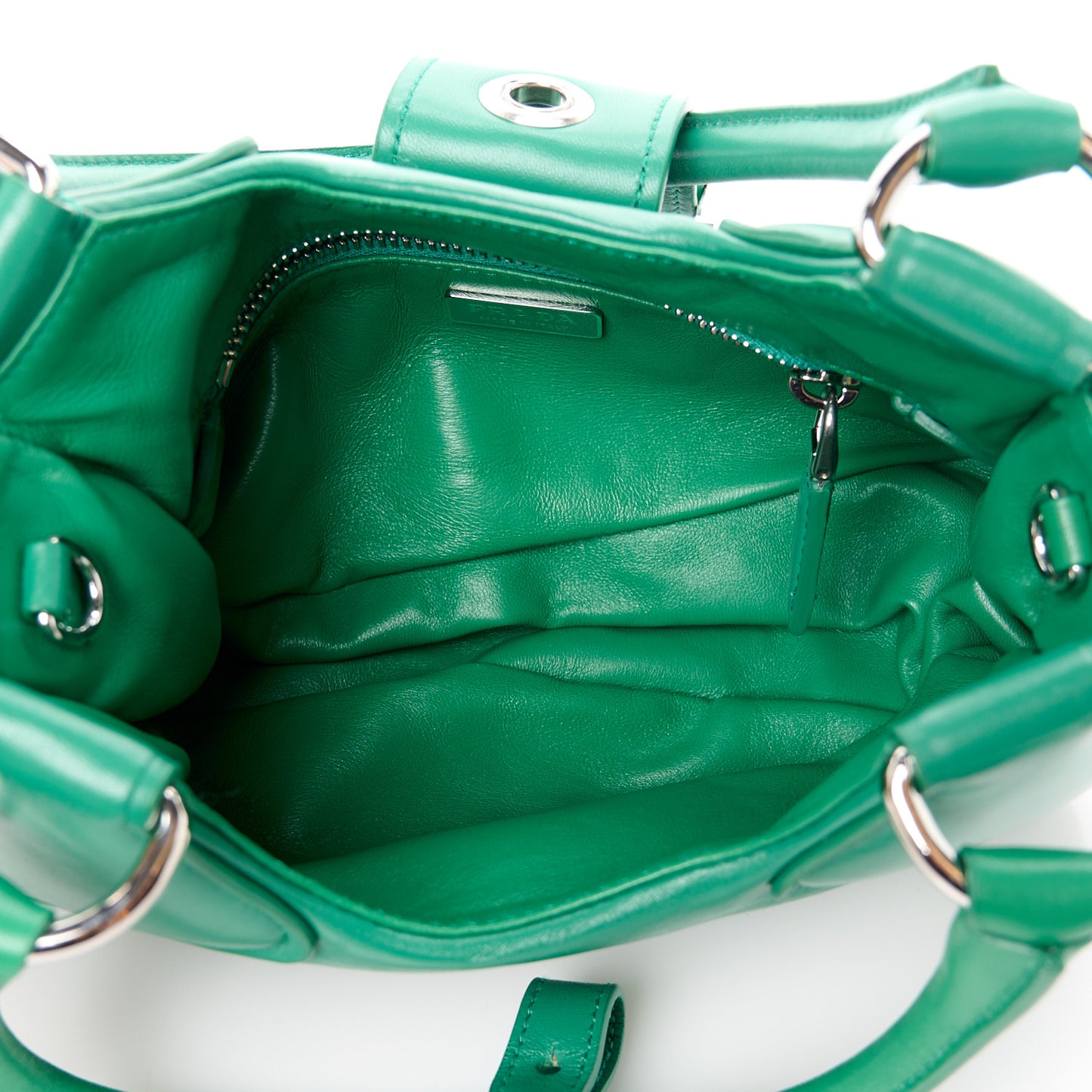 Nappa Soft Padded Re-Edition 2002 Moon Bag Mango