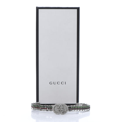 Gucci Crystal Embellished Interlocking G Choker Necklace Multicolor 7 of 7