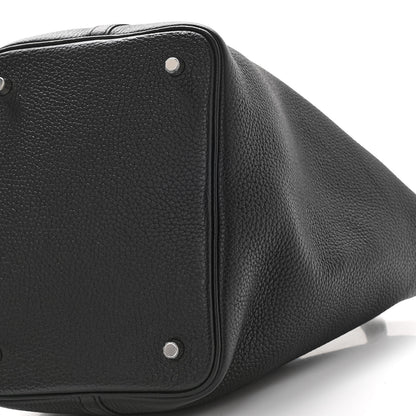 Hermes Taurillon Clemence Picotin Lock 22 MM Black 10 of 10