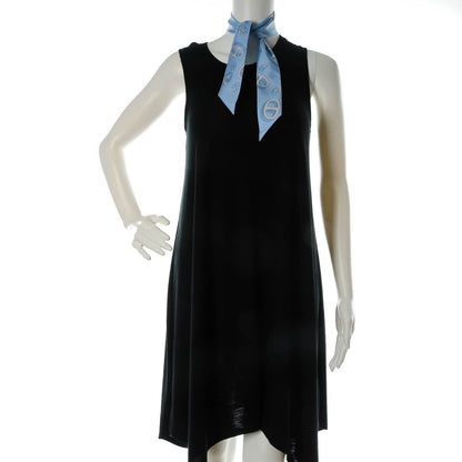 Hermes Silk Chaine d'Ancre Twilly Bleu Ciel Gris Clair 2 of 5