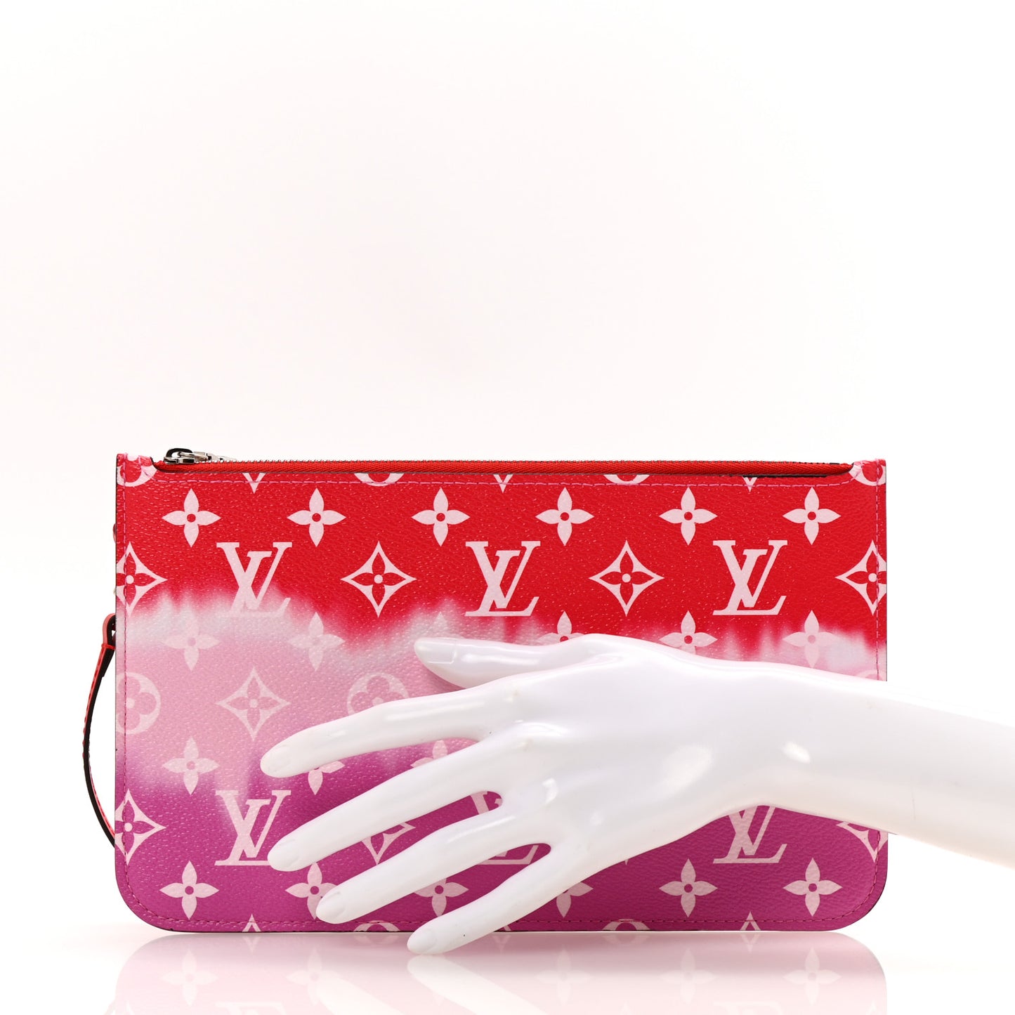 Monogram Escale Neverfull MM GM Pochette Rouge