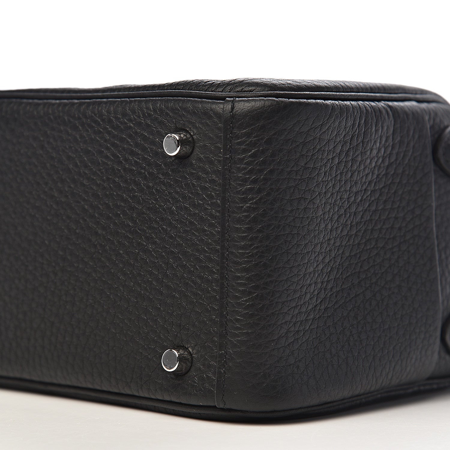 Hermes Taurillon Clemence Mini Lindy 20 Black 8 of 10
