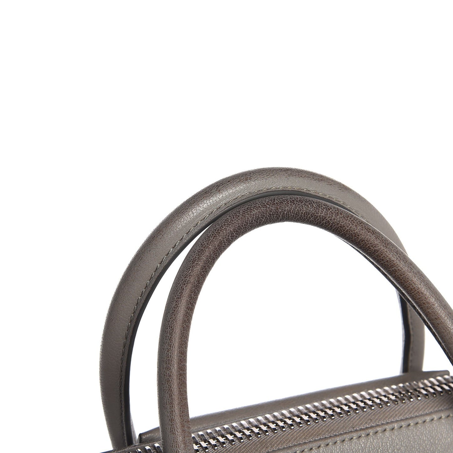 Sugar Goatskin Medium Antigona Pearl Grey