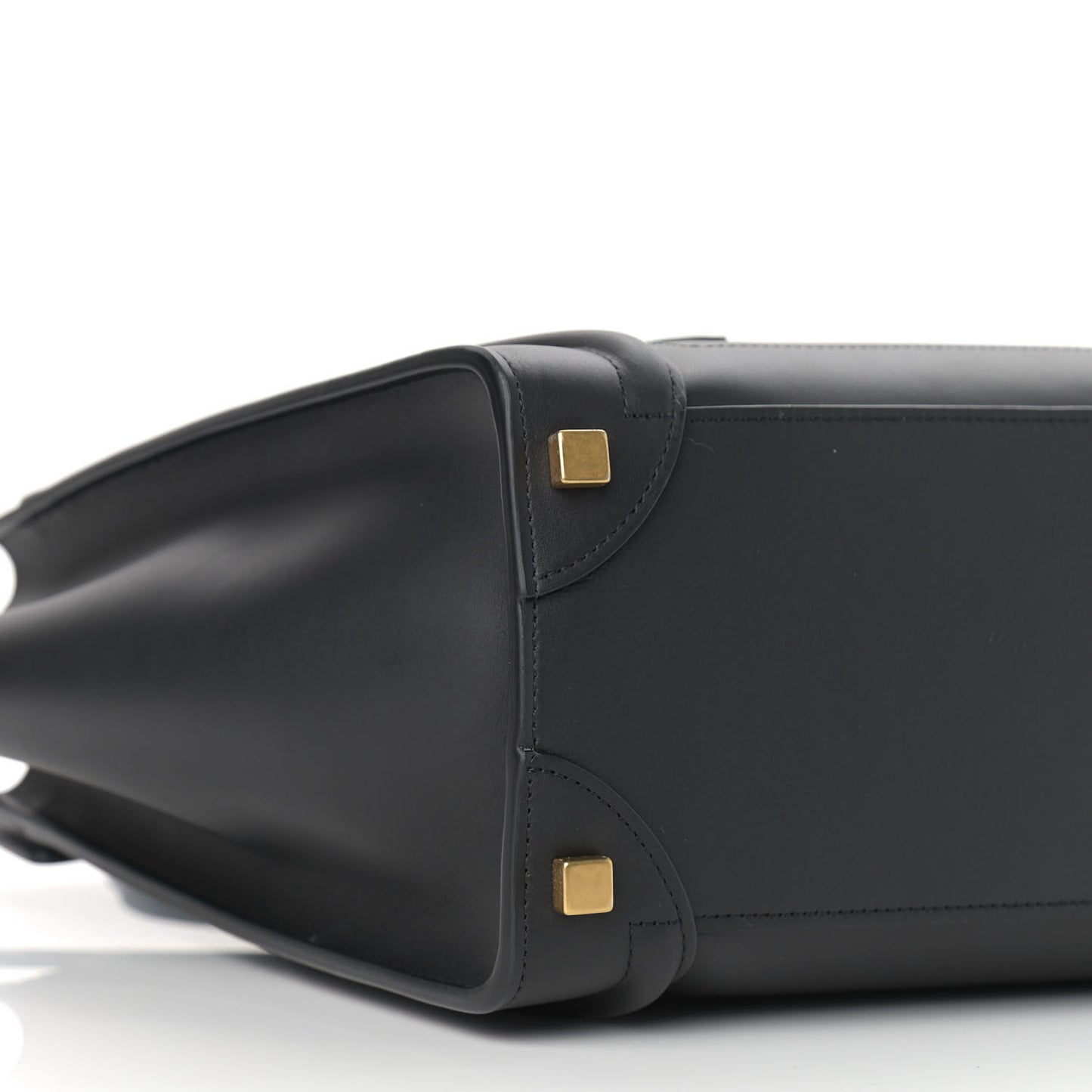 Smooth Calfskin Micro Luggage Black