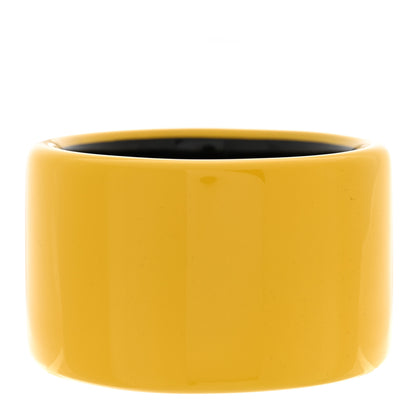 Hermes Lacquered Wood Assam Bracelet S Jaune Soleil 1 of 6