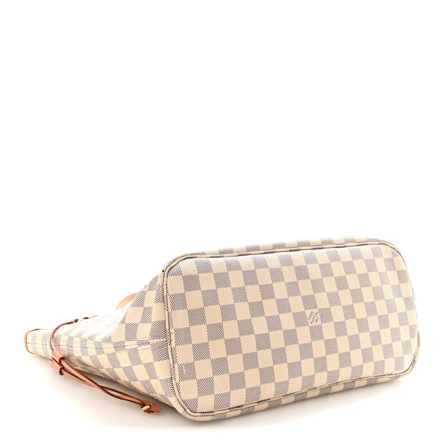 Louis Vuitton Damier Azur Neo Neverfull MM Rose Ballerine 4 of 9