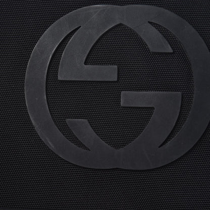 Gucci Nylon Web Interlocking G Messenger Bag Black 10 of 14