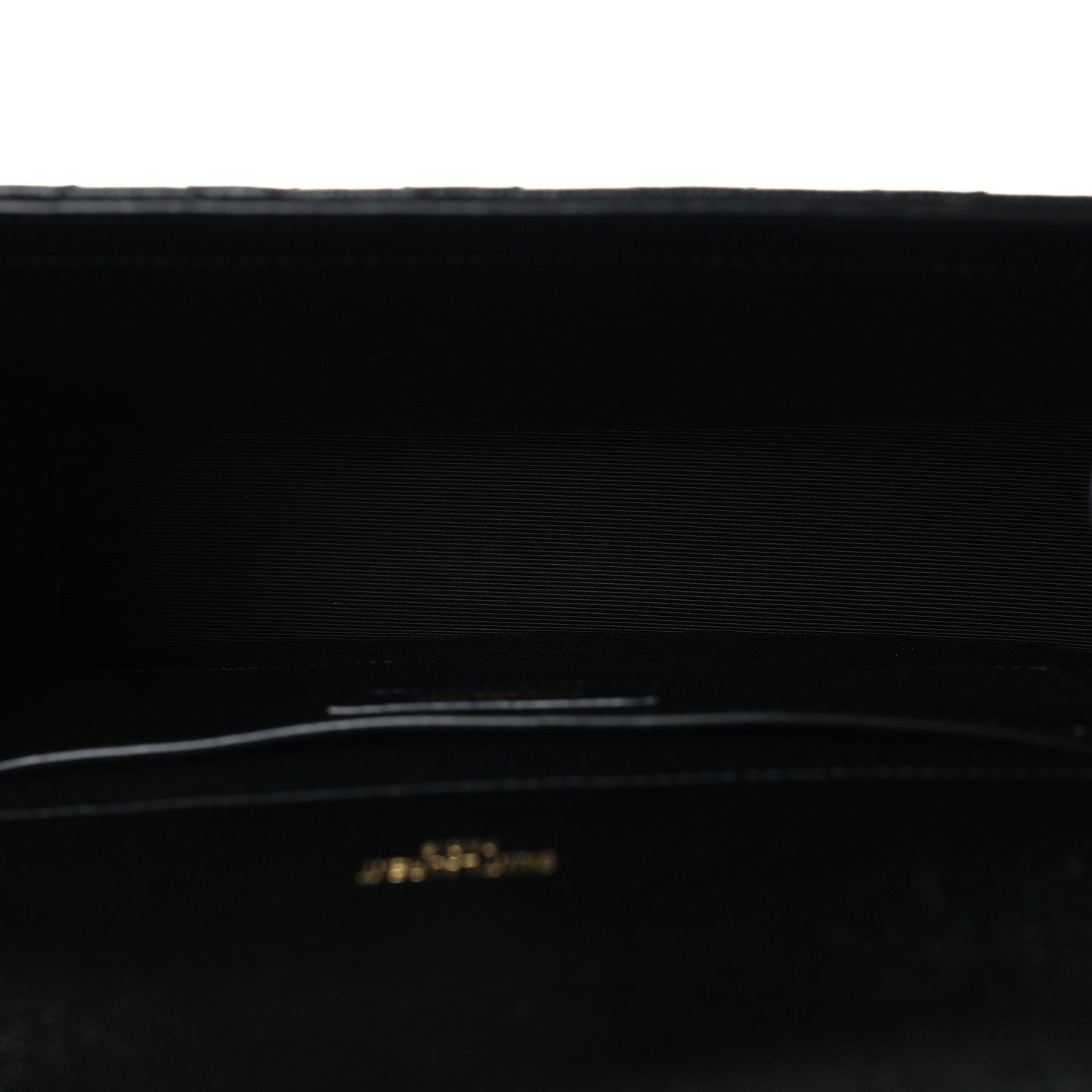 Saint Laurent Grain De Poudre Textured Mixed Matelasse Triquilt Medium Monogram Satchel Black 5 of 9