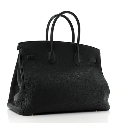 Hermes Togo Birkin 35 Black 3 of 13