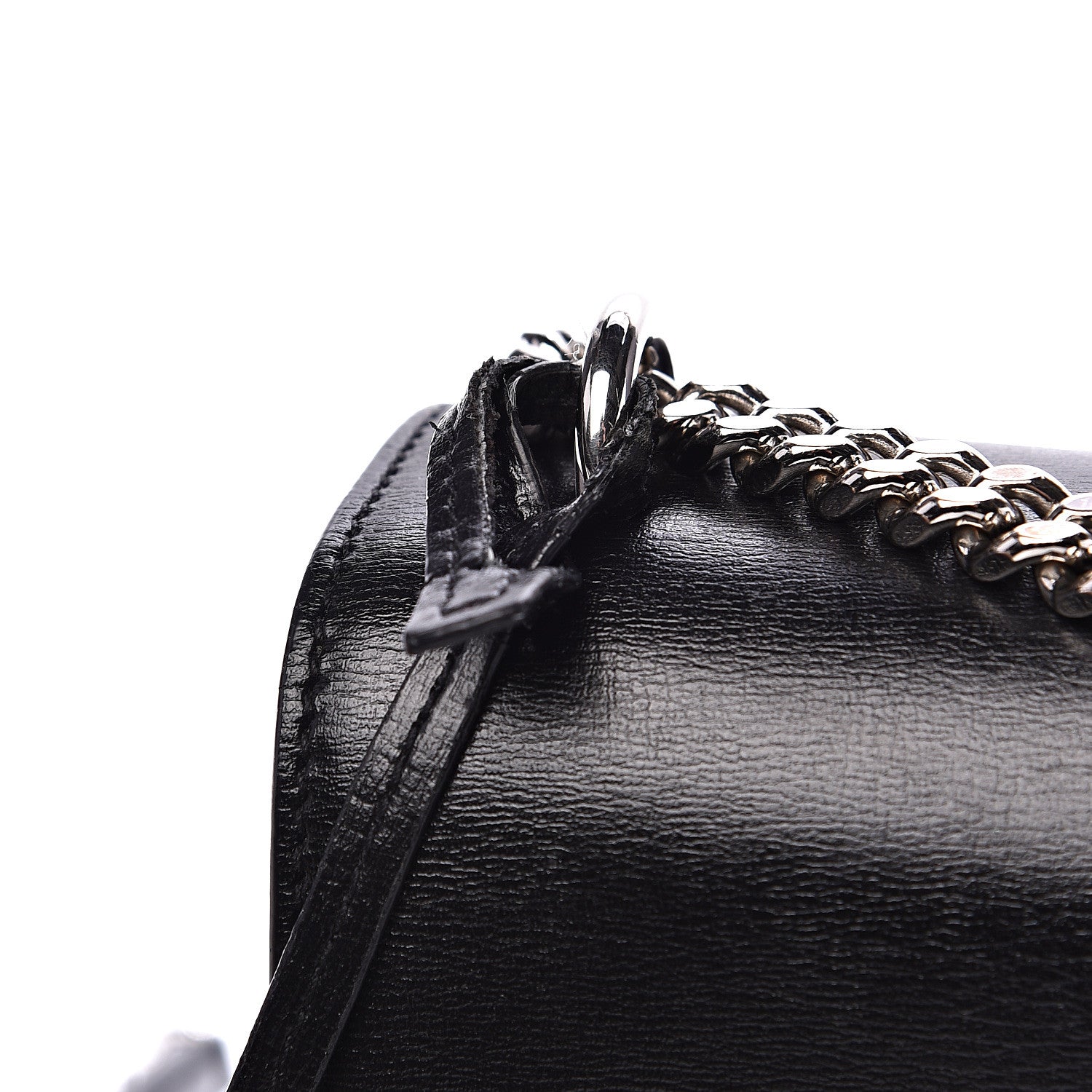 Saint Laurent Grained Calfskin Medium Monogram Sunset Black 11 of 11