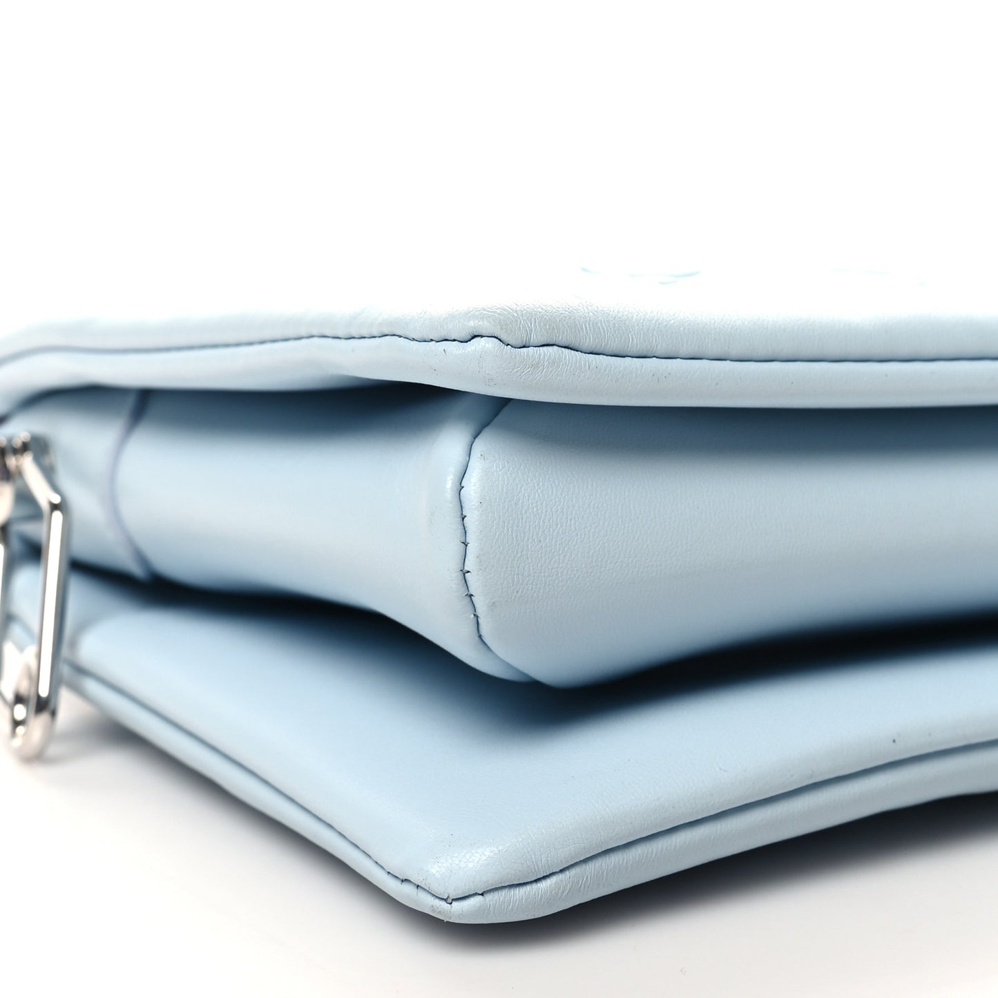 Lambskin Embossed Monogram Coussin PM Bleu