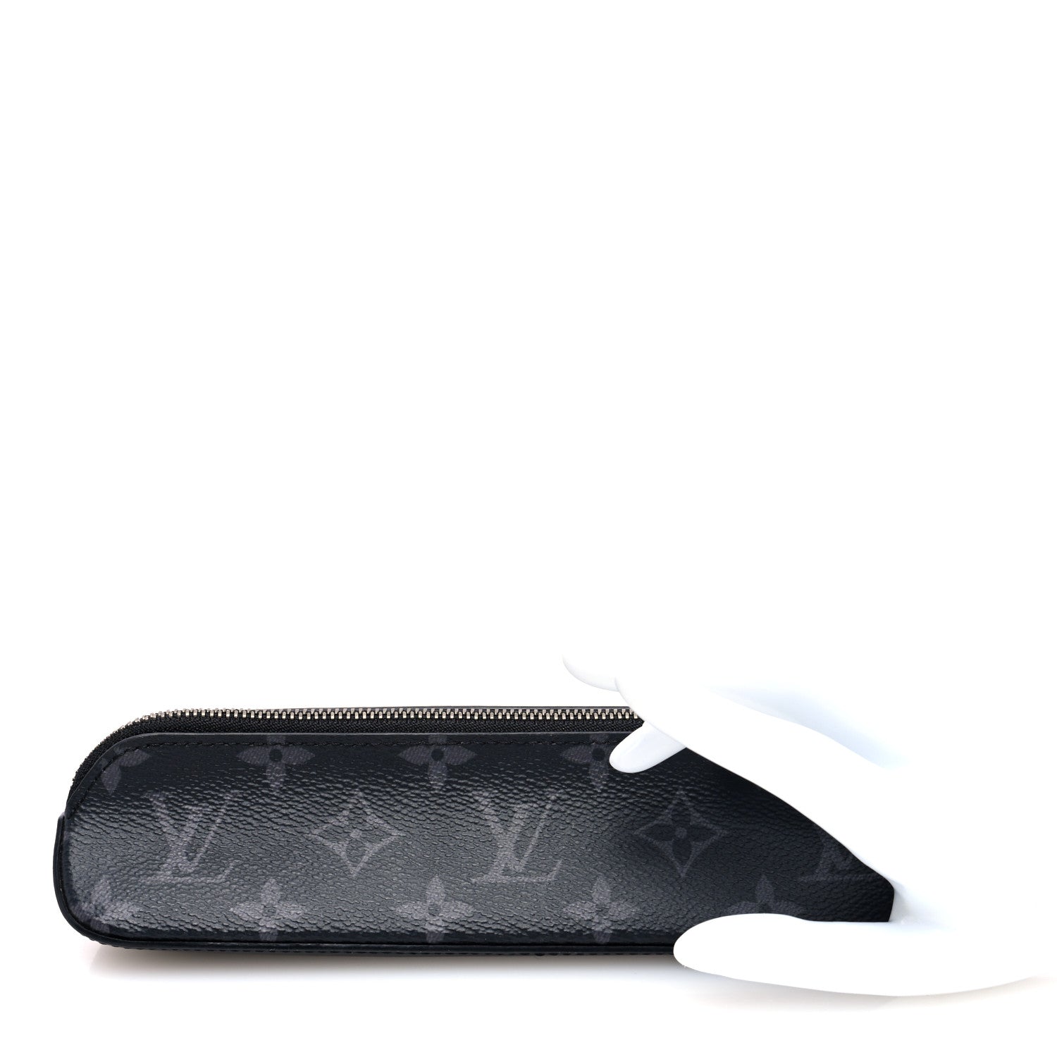 Louis Vuitton Monogram Eclipse Elizabeth Pencil Pouch Black 2 of 6