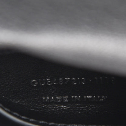 Saint Laurent Sheepskin Matelasse Chevron Monogram Monochrome Medium College Bag Black 9 of 14