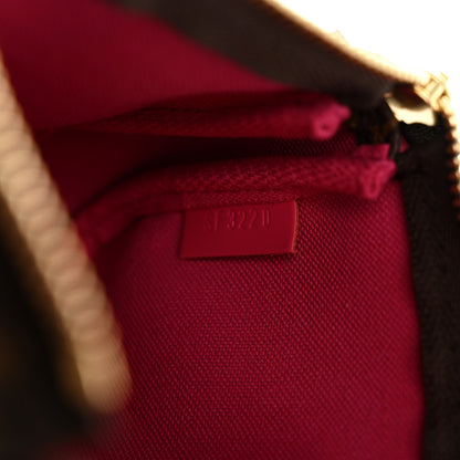 Louis Vuitton Monogram 2020 Christmas Animation Roller Coaster Mini Pochette Accessories Pivoine 6 of 7
