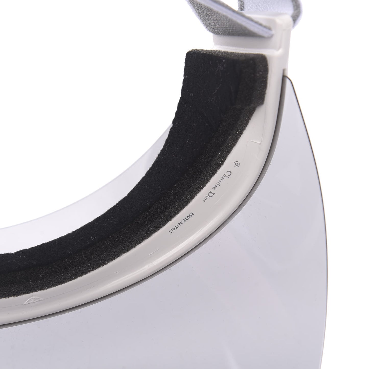 Mirrored DiorClub1 Sun Visor Grey