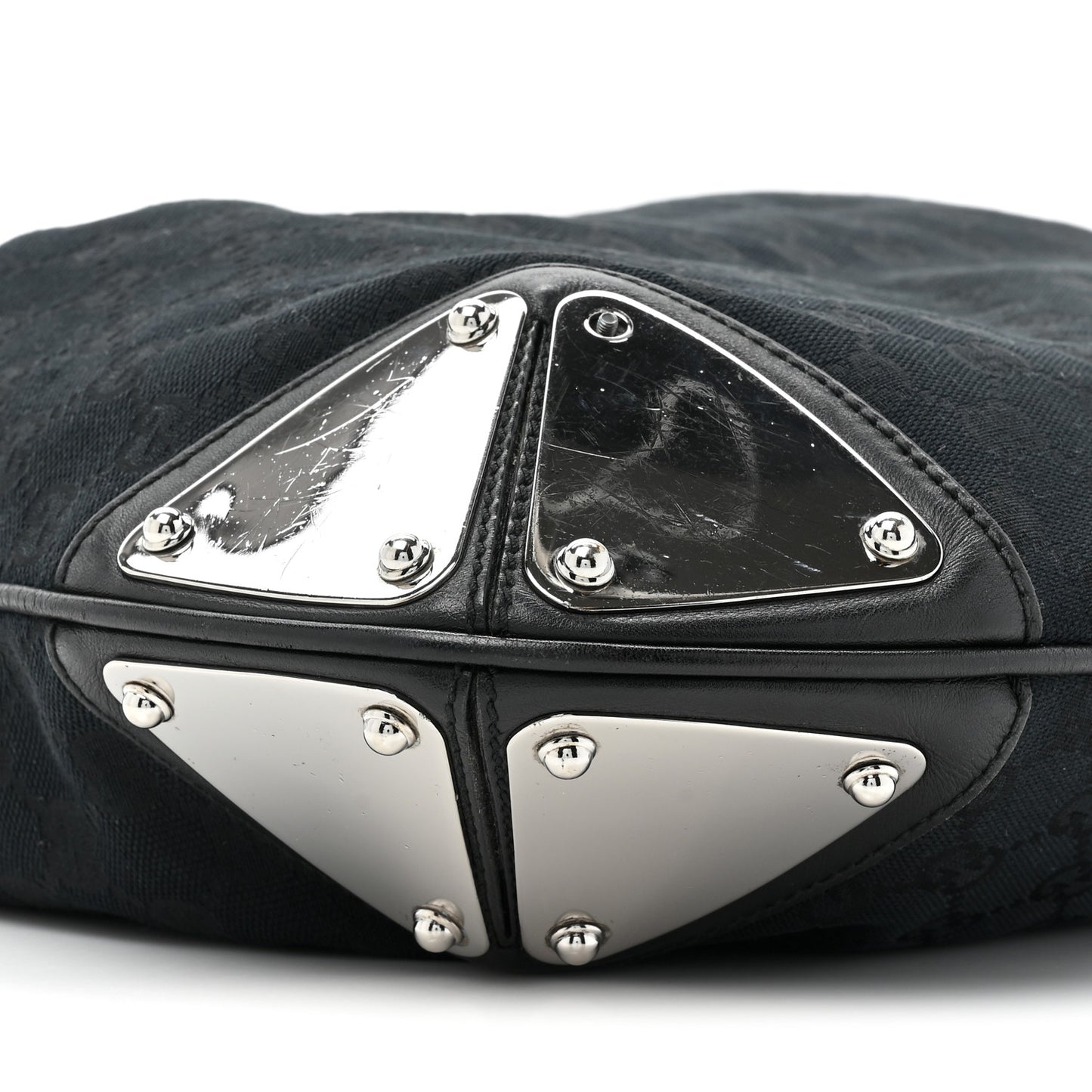Monogram Medium Indy Top Handle Hobo Black