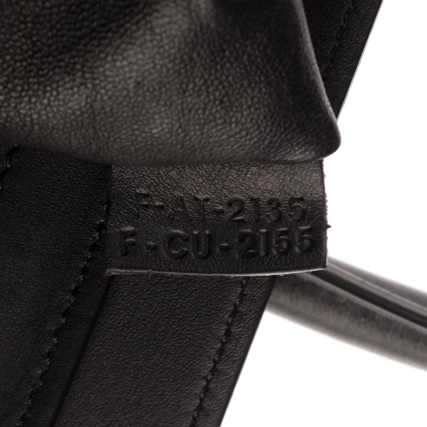 Smooth Calfskin Micro Luggage Black