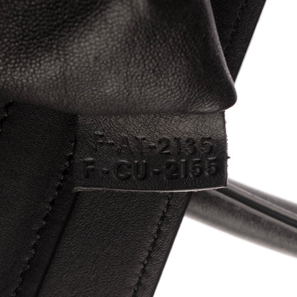 Celine Smooth Calfskin Micro Luggage Black 9 of 9