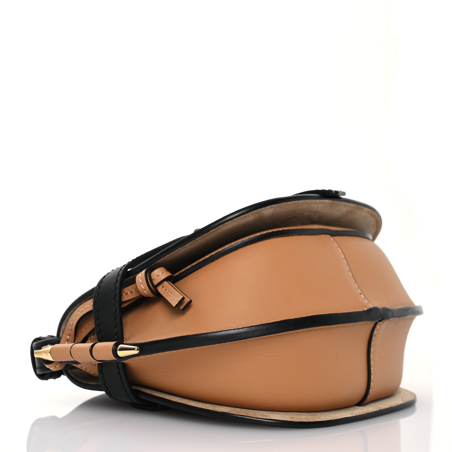 Loewe Calfskin Jacquard Mini Gate Dual Bag Black Warm Desert 4 of 12