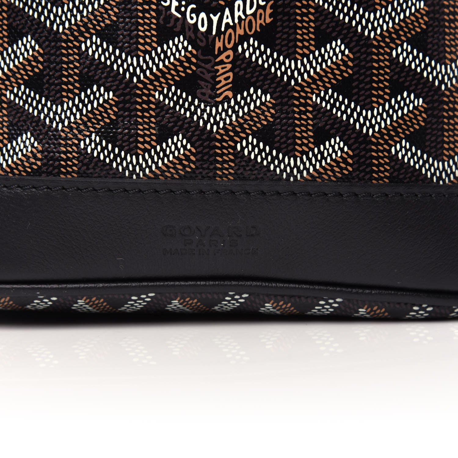 Goyard Goyardine Petit Flot Bucket Bag PM Black 6 of 8