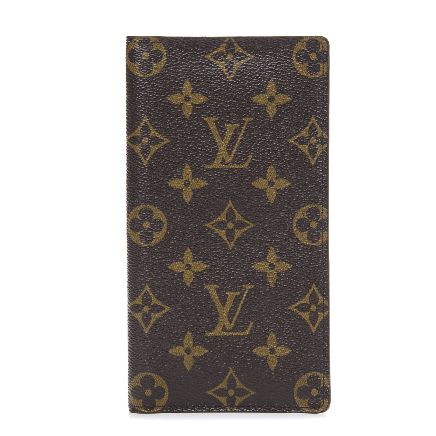 Louis Vuitton Monogram Porte Valeurs Checkbook Wallet 1 of 5
