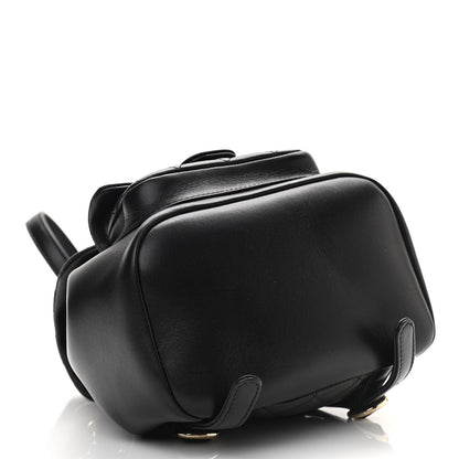 Chanel Lambskin Quilted Small Duma Drawstring Backpack Black 4 of 10