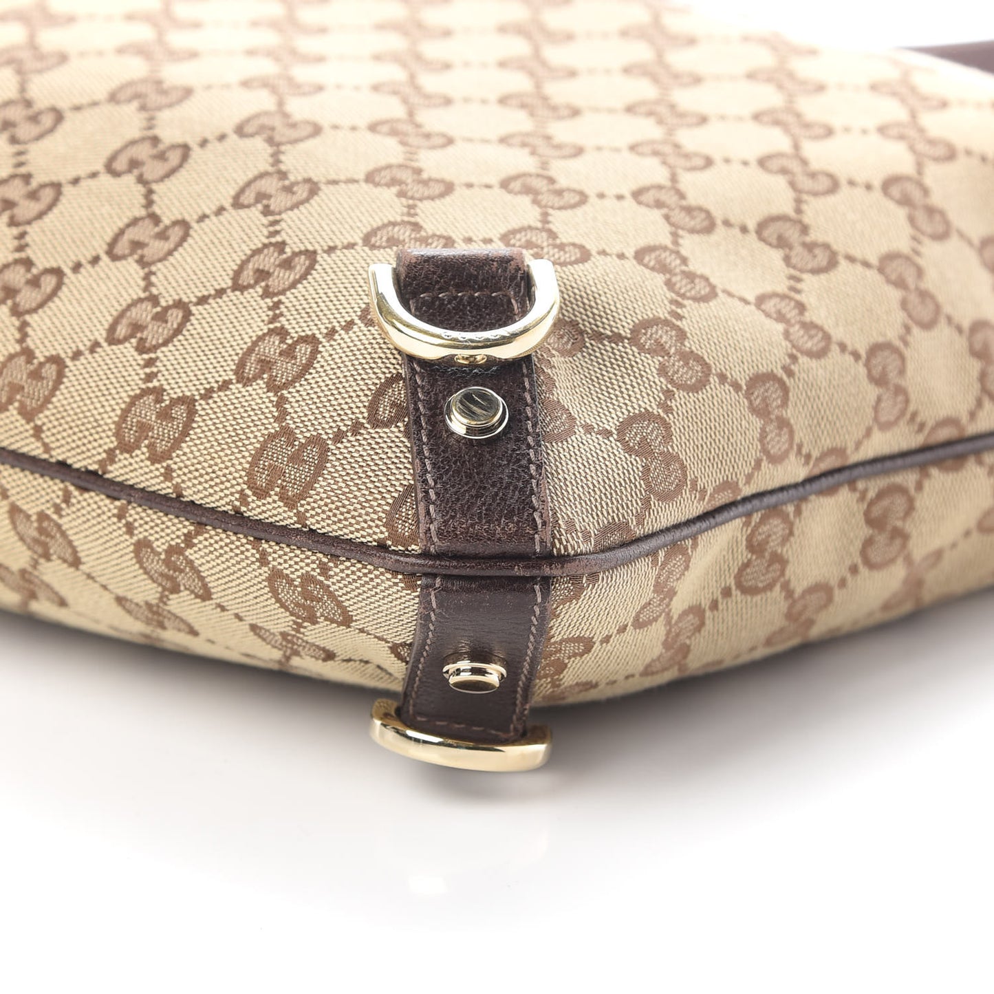 Monogram Abbey Messenger Bag Dark Brown