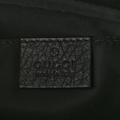 Gucci Pebbled Calfskin Soho Cosmetic Case Black 6 of 9