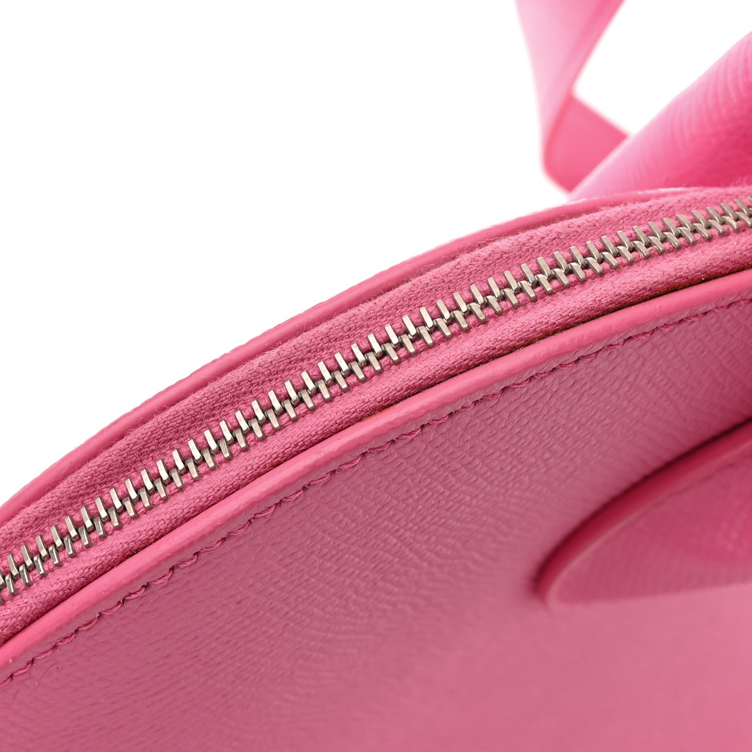 Balenciaga Signature Grained Calfskin Logo M Ville Top Handle Bag Rose Bubblegum Black 15 of 18