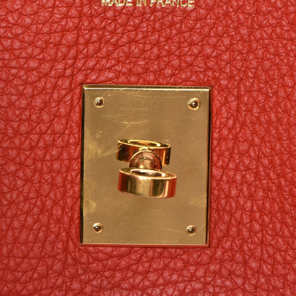 Hermes Togo Birkin 35 Rouge Casaque 22 of 25