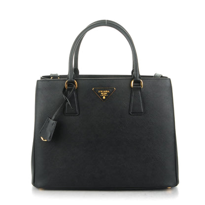 Prada Saffiano Lux Medium Tote Nero Black 1 of 7