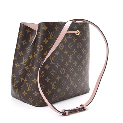 Louis Vuitton Monogram Neonoe MM Rose Poudre 3 of 9