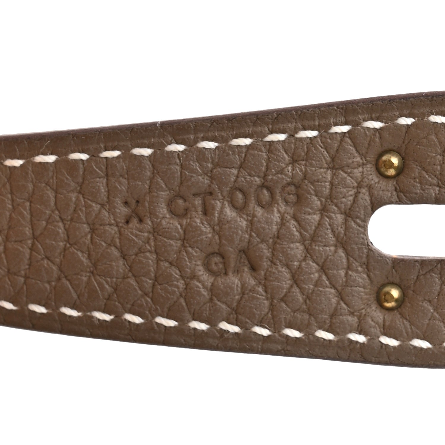 Hermes Taurillon Clemence Lindy 30 Etoupe 7 of 10