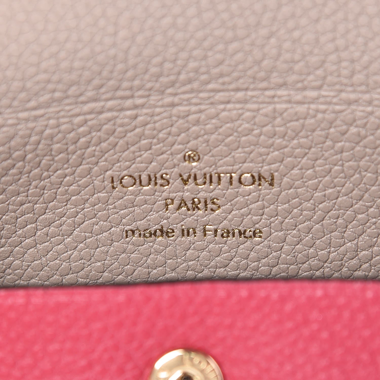 Louis Vuitton Cuir Rivet Pochette Fuchsia 6 of 6