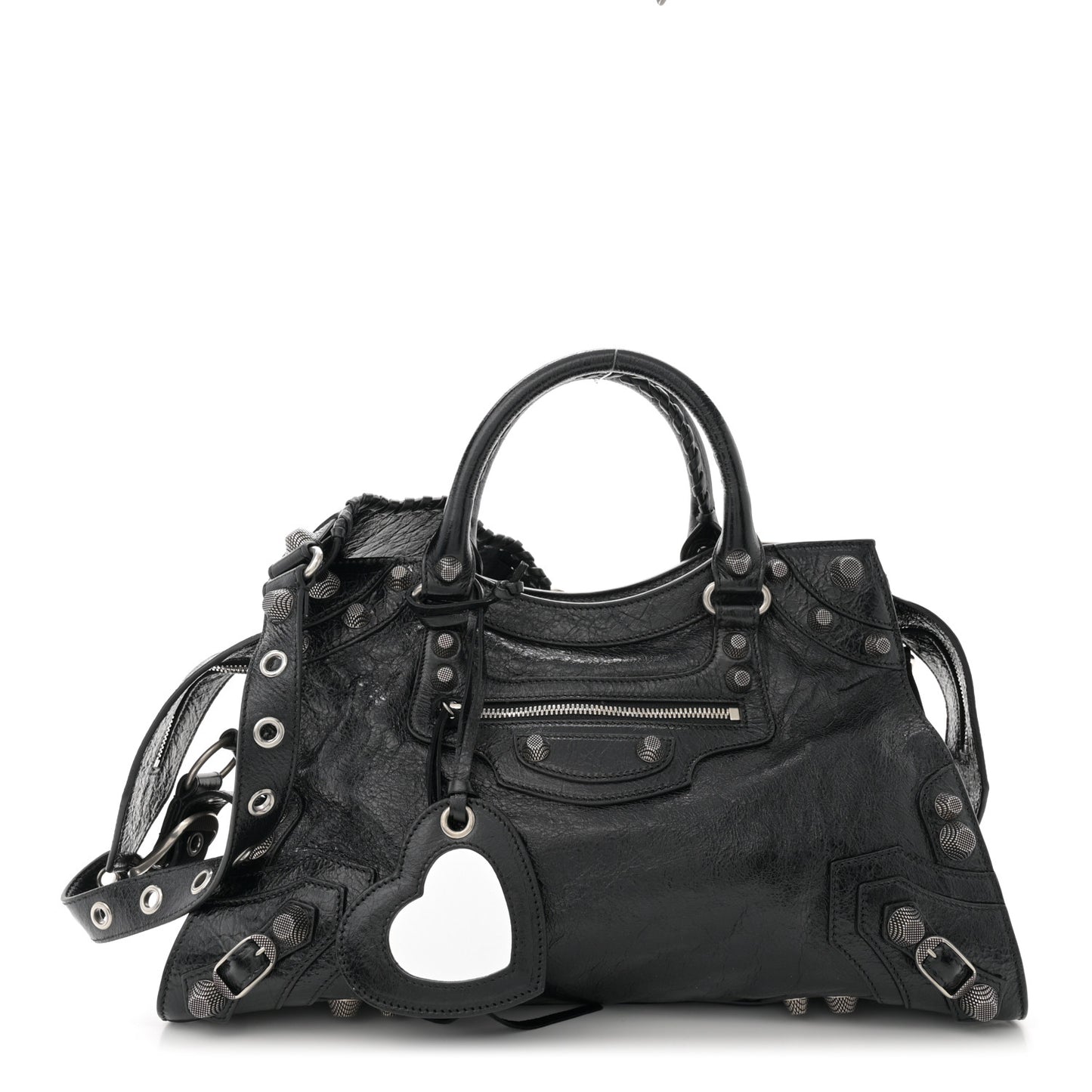 Agneau Arena Neo Cagole City Handbag Black