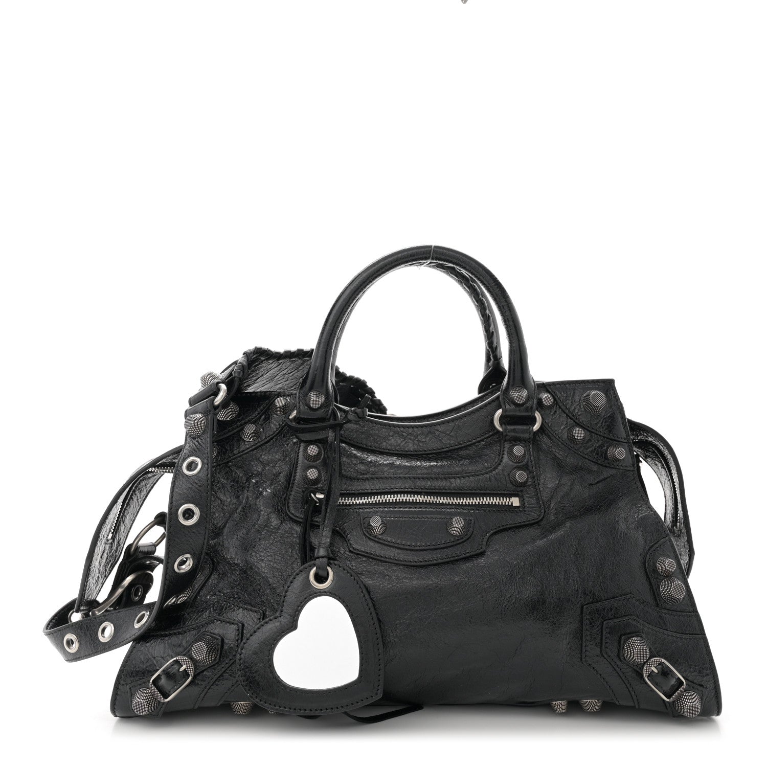 Balenciaga Agneau Arena Neo Cagole City Handbag Black 1 of 10