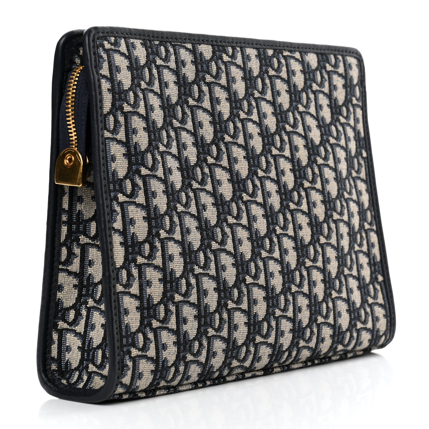 Christian Dior Oblique 30 Montaigne Pouch Blue 3 of 6