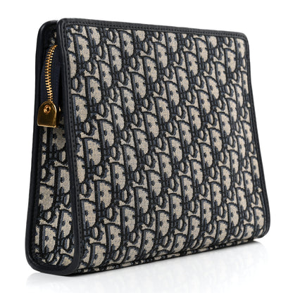 Christian Dior Oblique 30 Montaigne Pouch Blue 3 of 6