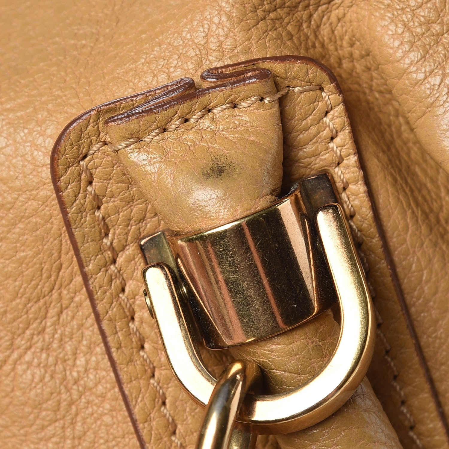 Chloe Calfskin Medium Paraty Chrome Yellow 8 of 18