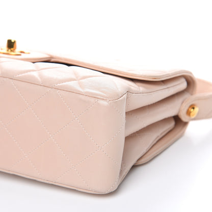Chanel Lambskin Quilted Medium Double Sided Flap Light Pink 12 of 16