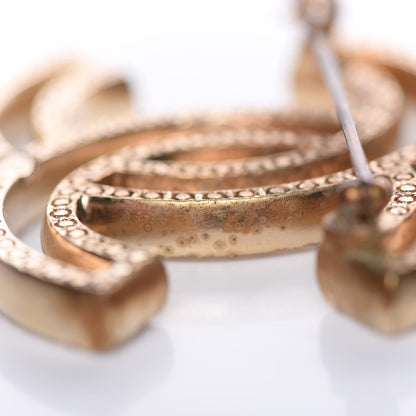 Chanel Crystal CC Brooch Gold 7 of 8