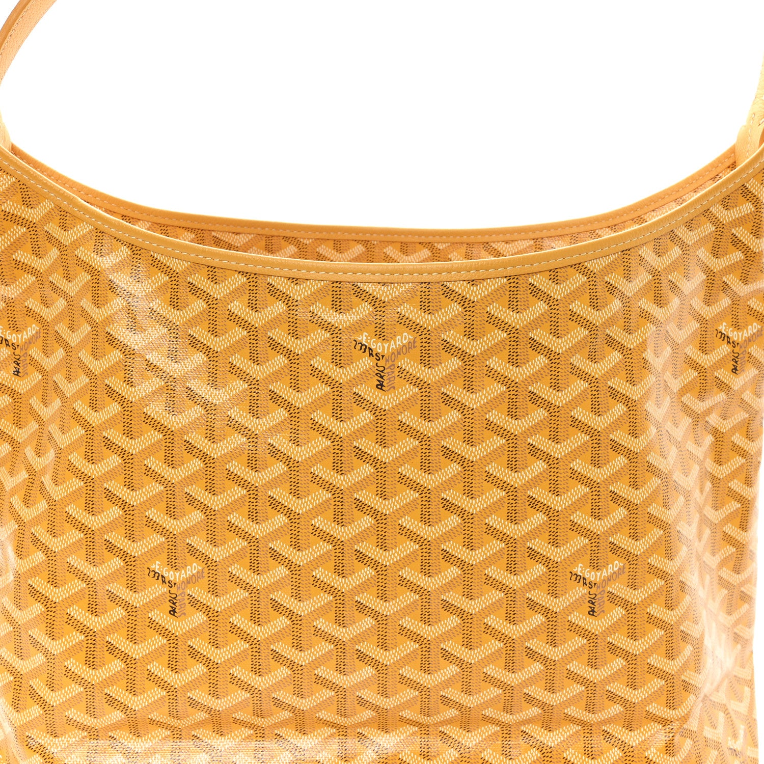 Goyard Goyardine Boheme Hobo Yellow 9 of 12