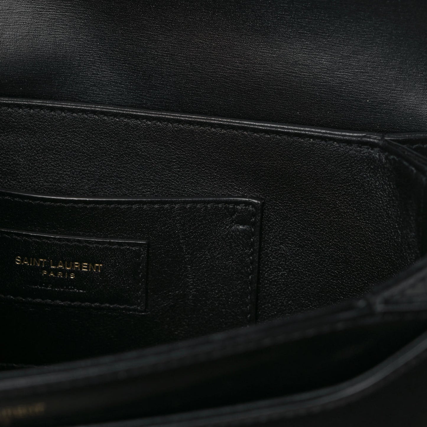 Box Calfskin Monogram Medium Solferino Satchel Black